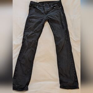 Men's Levi's 511 Slim Straight Jeans in Black, 32/32